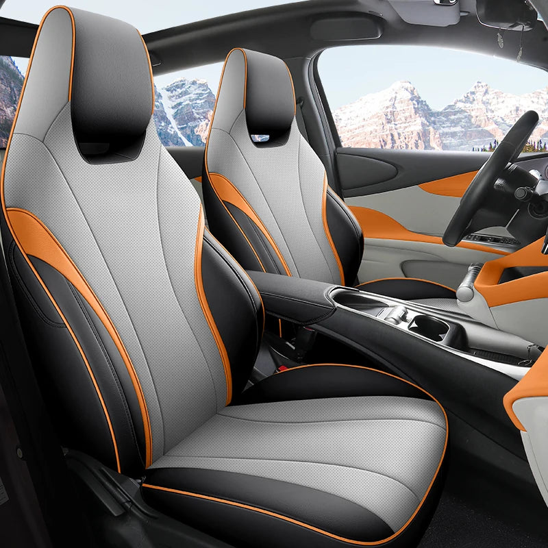 Custom Full Set Luxury Car Seat Covers For BYD Dolphin - BYDAC