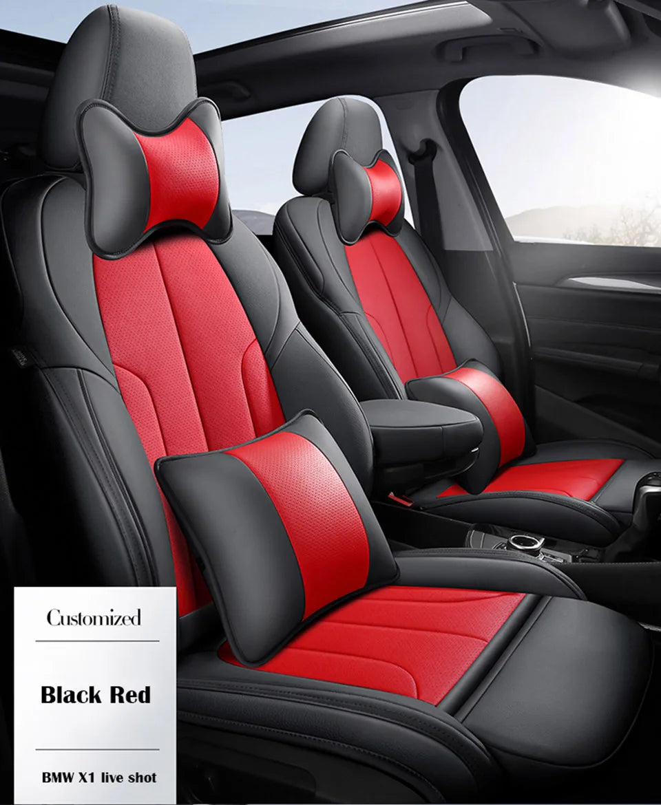 Genuine Leather Car Seat Covers Only For BYD Atto 3 2023-2025 Custom Interior Accessories
