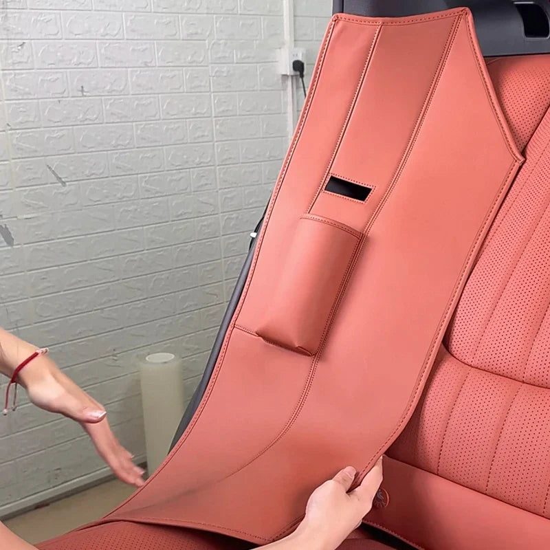 BYD TANG L EV/DM Sealion 8 C-Pillar Leather Anti Kick Protection Sticker