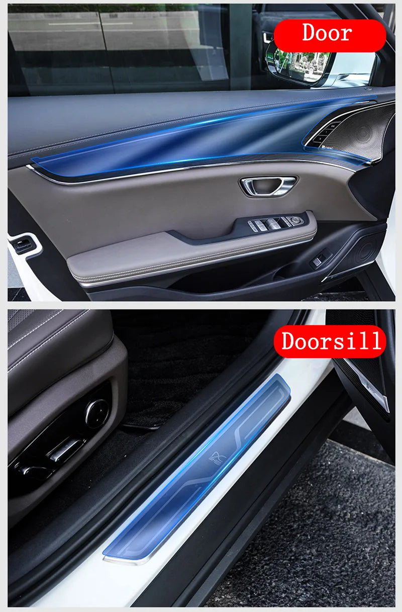 Película de vidrio templado para coche para Byd Han Center Control, protector de pantalla táctil de navegación, accesorios de decoración 