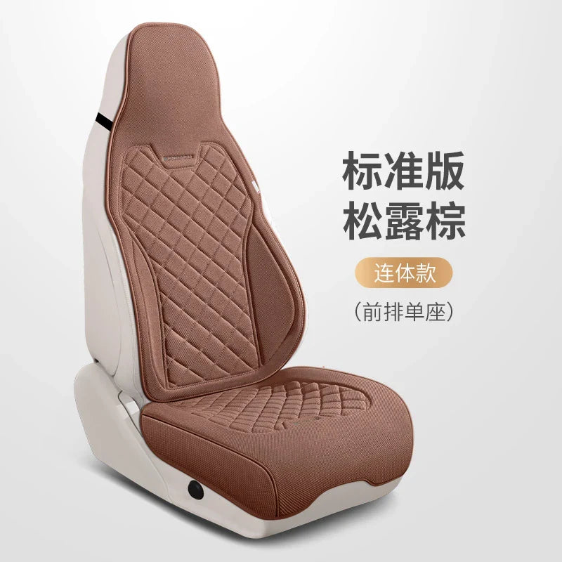 Universal Linen Split Seat Fully Surrounded Car Seat Cover