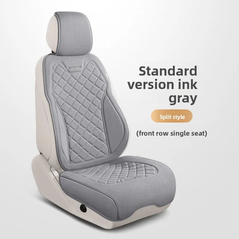 Universal Linen Split Seat Fully Surrounded Car Seat Cover