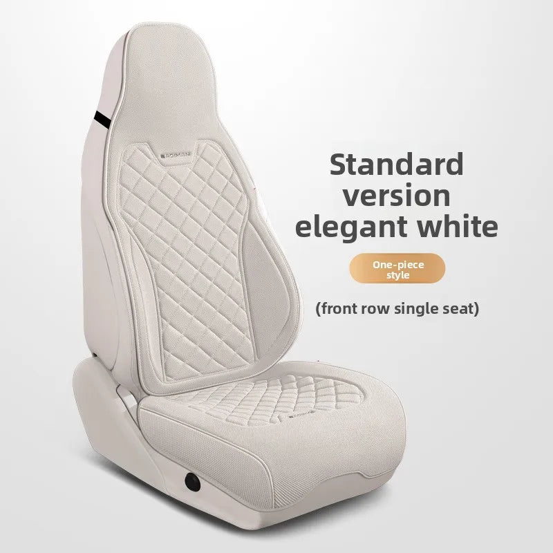 Universal Linen Split Seat Fully Surrounded Car Seat Cover