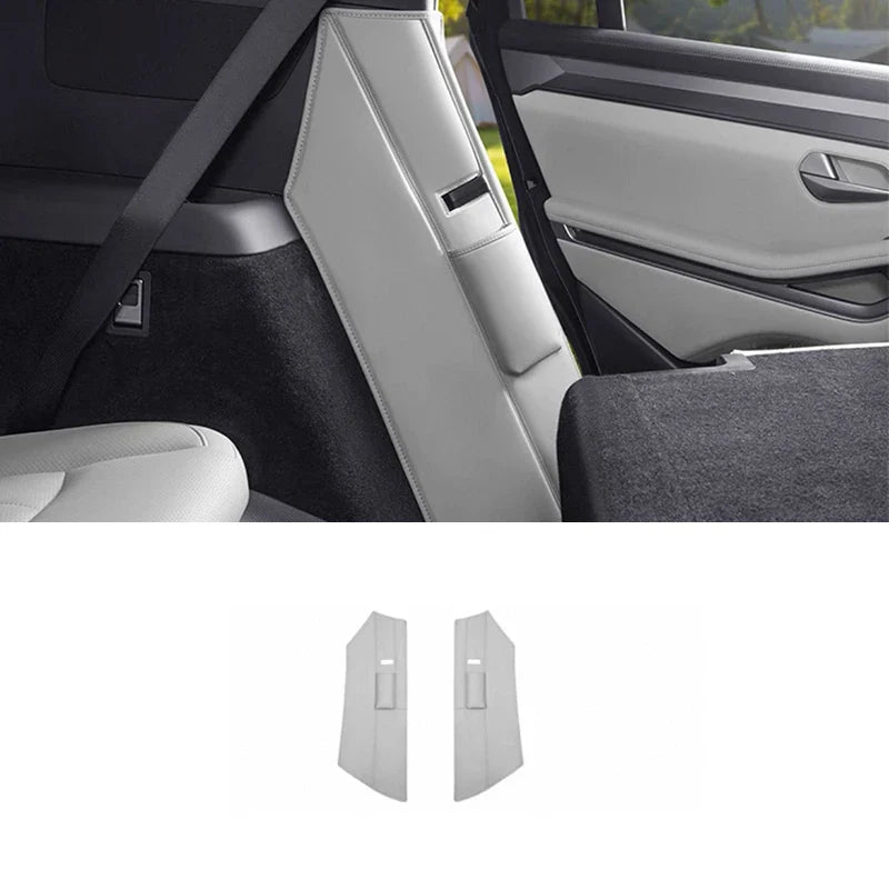 BYD TANG L EV/DM Sealion 8 C-Pillar Leather Anti Kick Protection Sticker