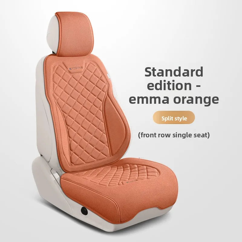 Universal Linen Split Seat Fully Surrounded Car Seat Cover