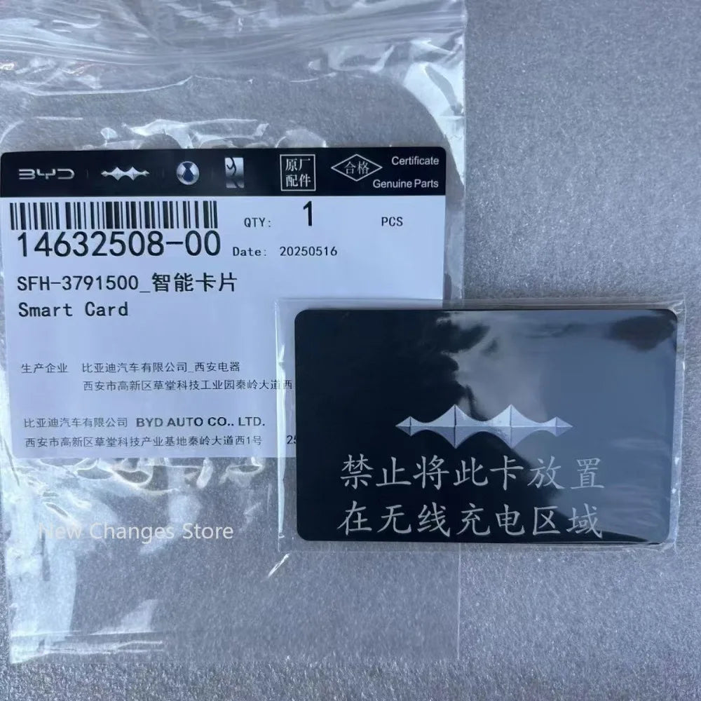 Original Car NFC Key Card For BYD Equation Leopard 8 Leopard 5 Titanium 7 Titanium 3