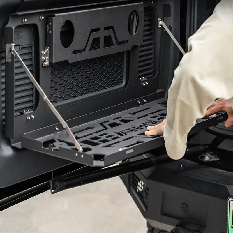 For BYD Leopard 5 Tailgate Storage Rack Foldable Extension Rack