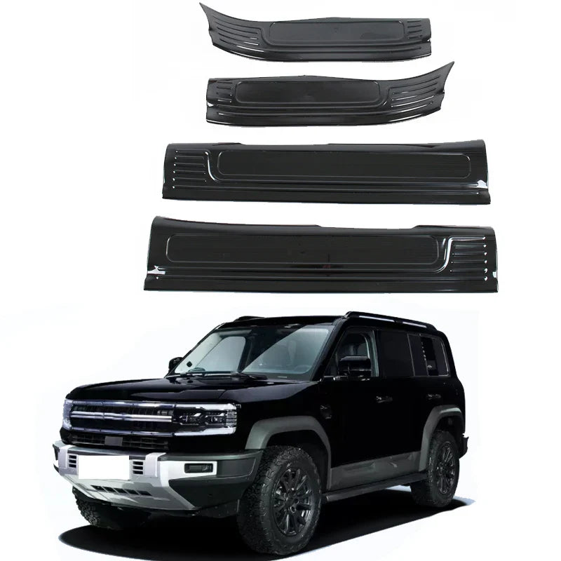 Car Door Sill Scuff Plate Protector Cover For BYD Leopard 5