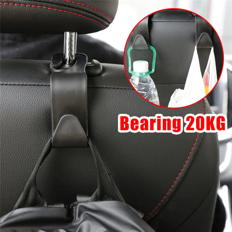 Gancho universal para respaldo de asiento de coche BYD, accesorio para interior de coche, portátil, para guardar bolsos y carteras.