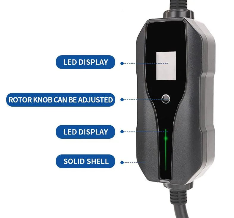 32A Portable Control Box Charger 220V CEE Plug Adapter for BYD All Model
