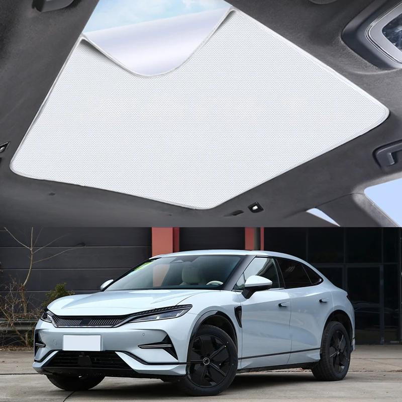BYD SONG L 2024 2025 Electrostatic Adsorption Car Roof Sunshade
