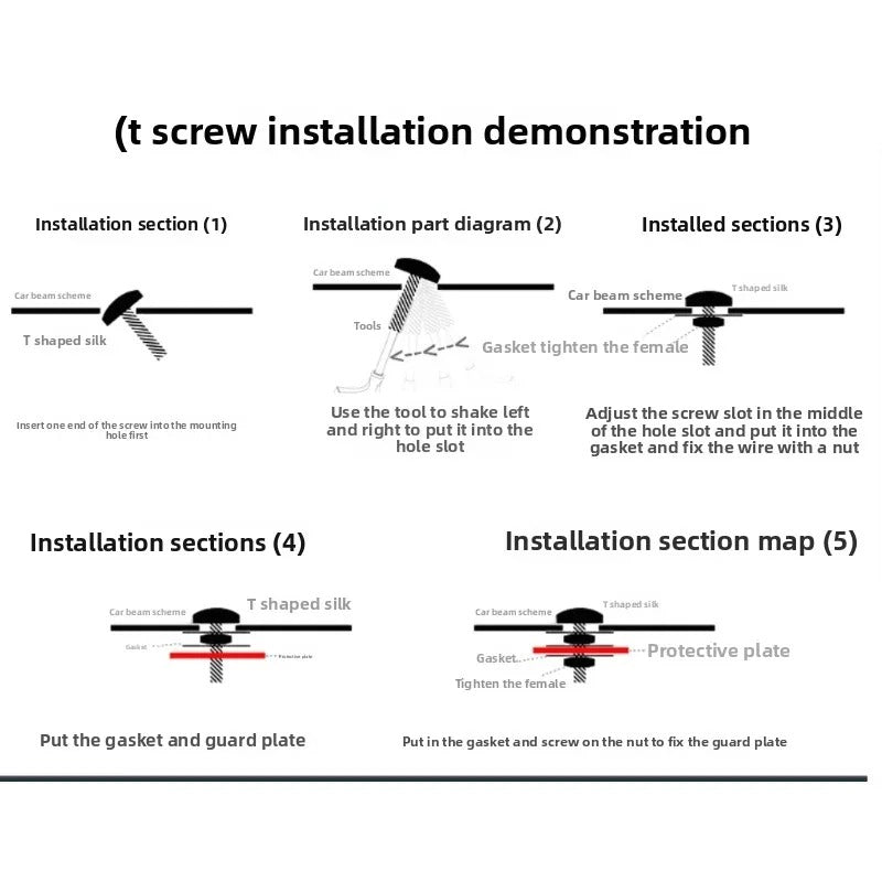Alloy Under Engine Guard Plate Panel For BYD Sealion 8 2015-2017 2.0T