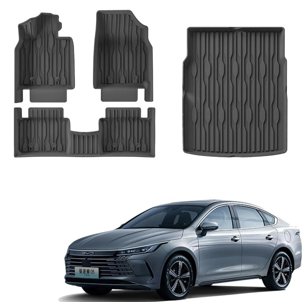 BYD King Qin Plus TPE Floor Mats & Cargo Liners