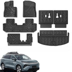 For BYD Tang L / Sealion 8 2025 2026 TPE Floor Mats & Cargo Liners All Weather