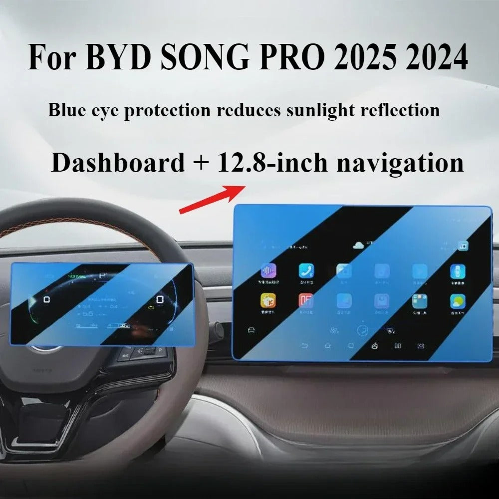 Tempered Glass Protective Film For BYD SONG PRO