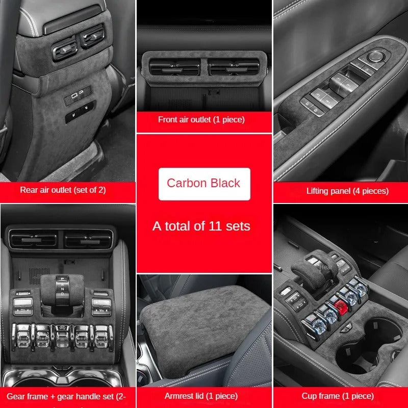 BYD Formula Leopard 5 Alcantara Suede Interior Kits