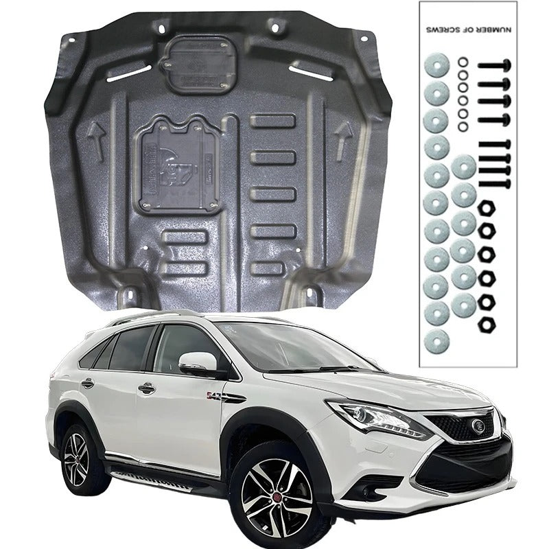 Alloy Under Engine Guard Plate Panel For BYD Sealion 8 2015-2017 2.0T