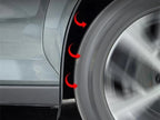 Front Rear Wheel Mud Flap Lined fenders For BYD Tang L 2025 +