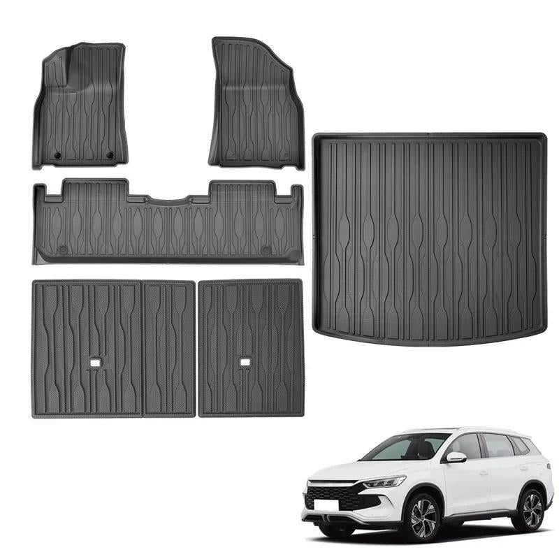 TPE Car Floor Mats For BYD Song Pro