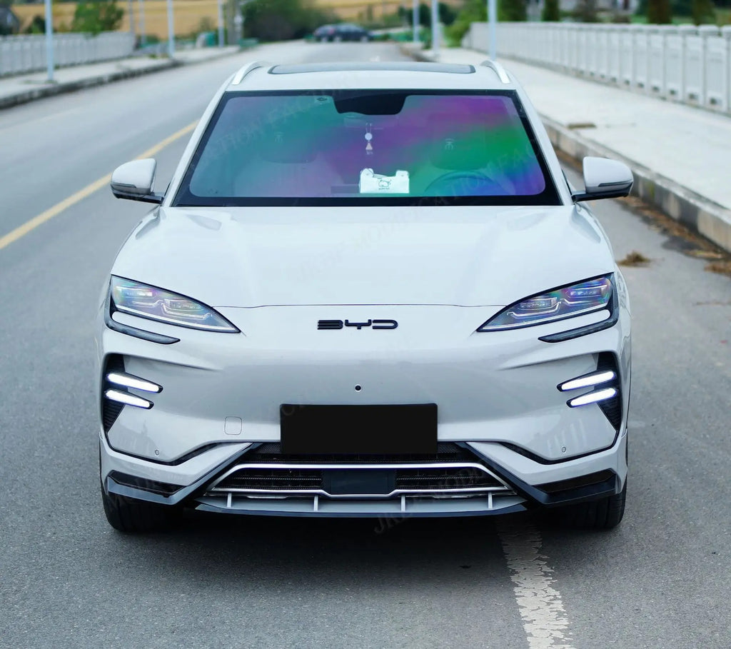Car Front Bumper Lip For BYD Song Plus Seal U+ Sealion 6 2023-2025