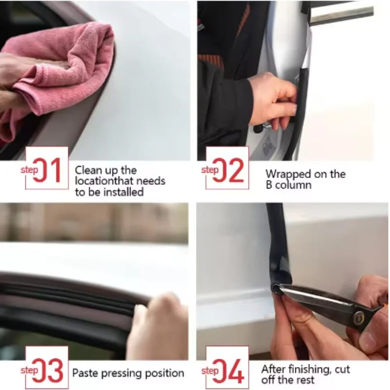 BYD A-pillar B-pillar C-pillar Dashboard Rubber Car Seals Edge Sealing Strips