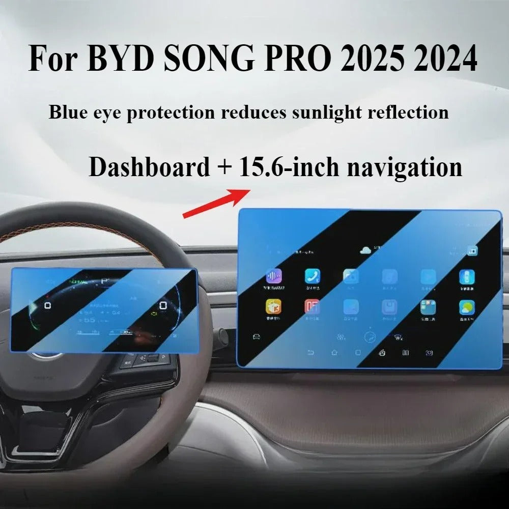 Tempered Glass Protective Film For BYD SONG PRO