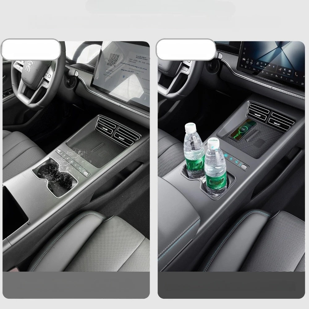 BYD SONG PRO/Sealion 05 EV Wireless Charging Mat Water Cup Holder