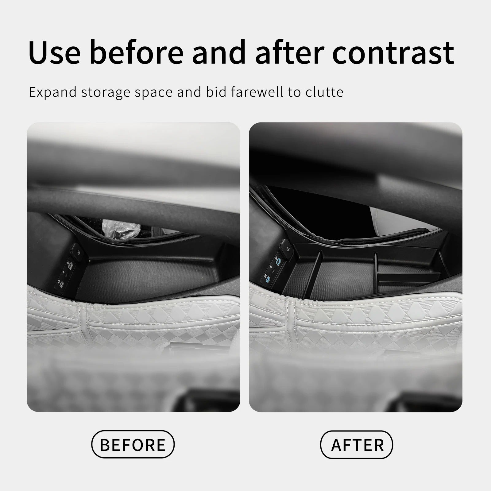 BYD SONG PRO/Sealion 05 2025 Center Console Lower Layer Storage Box