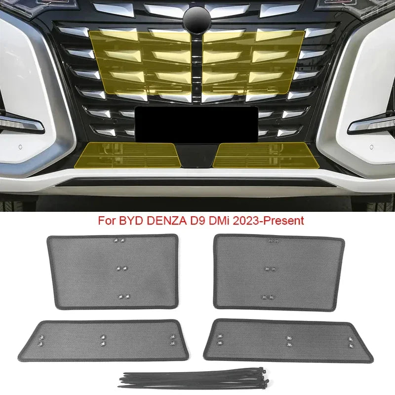 BYD Dolphin 2022-2025 Cubierta protectora de entrada de aire a prueba de insectos Red de inserción de aire 