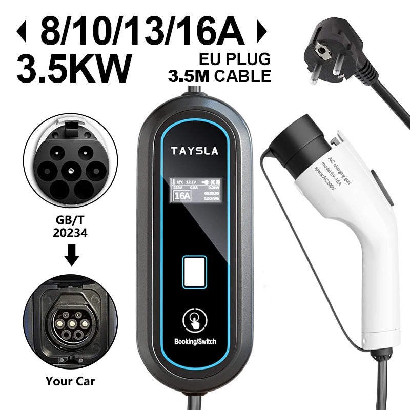 Portable Electric Car Charger for BYD Car