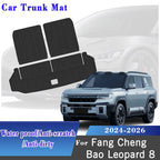 Car Trunk Mats For BYD Fangchengbao Fang Cheng Bao 8