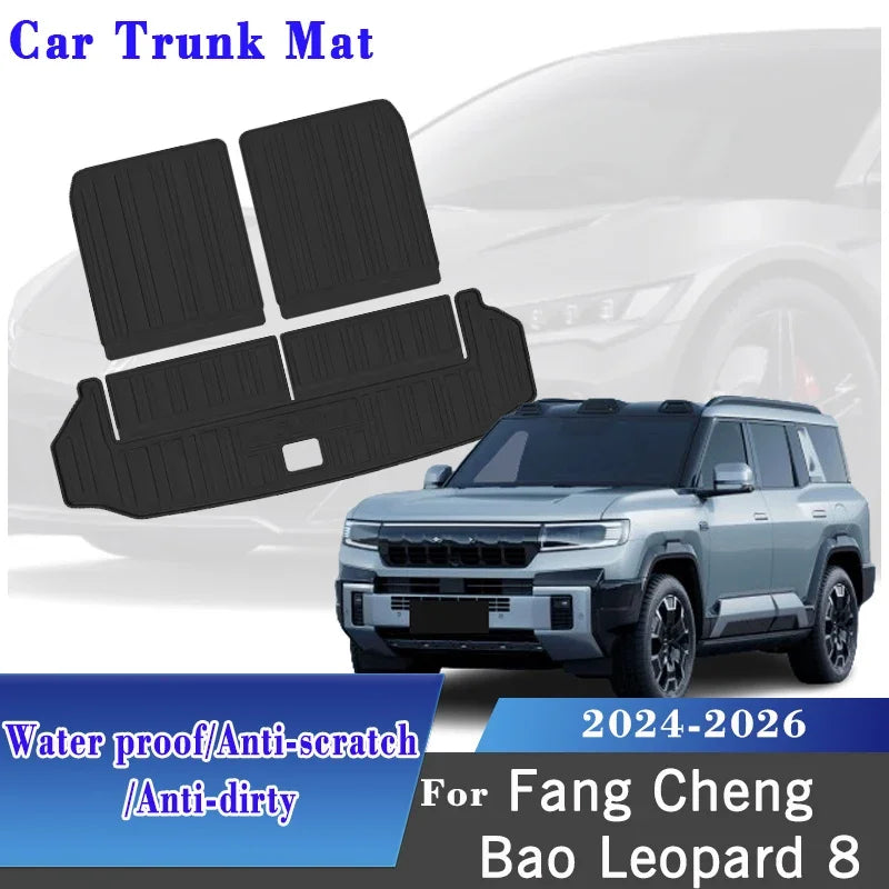 Car Trunk Mats For BYD Fangchengbao Fang Cheng Bao 8