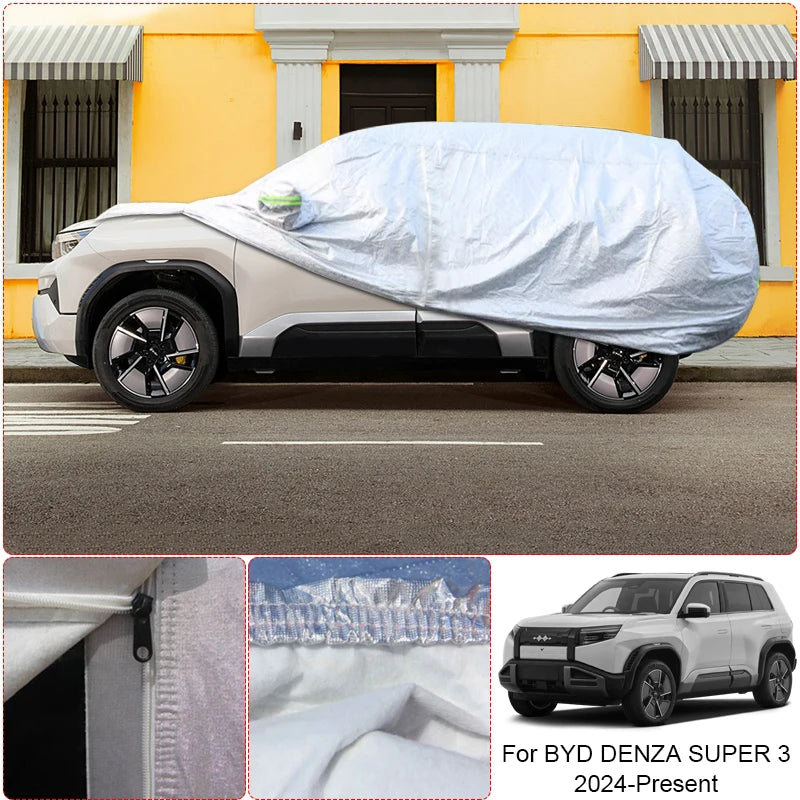Car Thicken Cover For BYD DENZA B5 B8 B9 D9 N7 N9 SUPER 3 Z9 Z9GT YANGWANG U7 U8 2023-2025