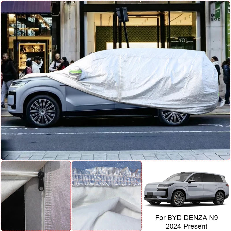 Car Thicken Cover For BYD DENZA B5 B8 B9 D9 N7 N9 SUPER 3 Z9 Z9GT YANGWANG U7 U8 2023-2025