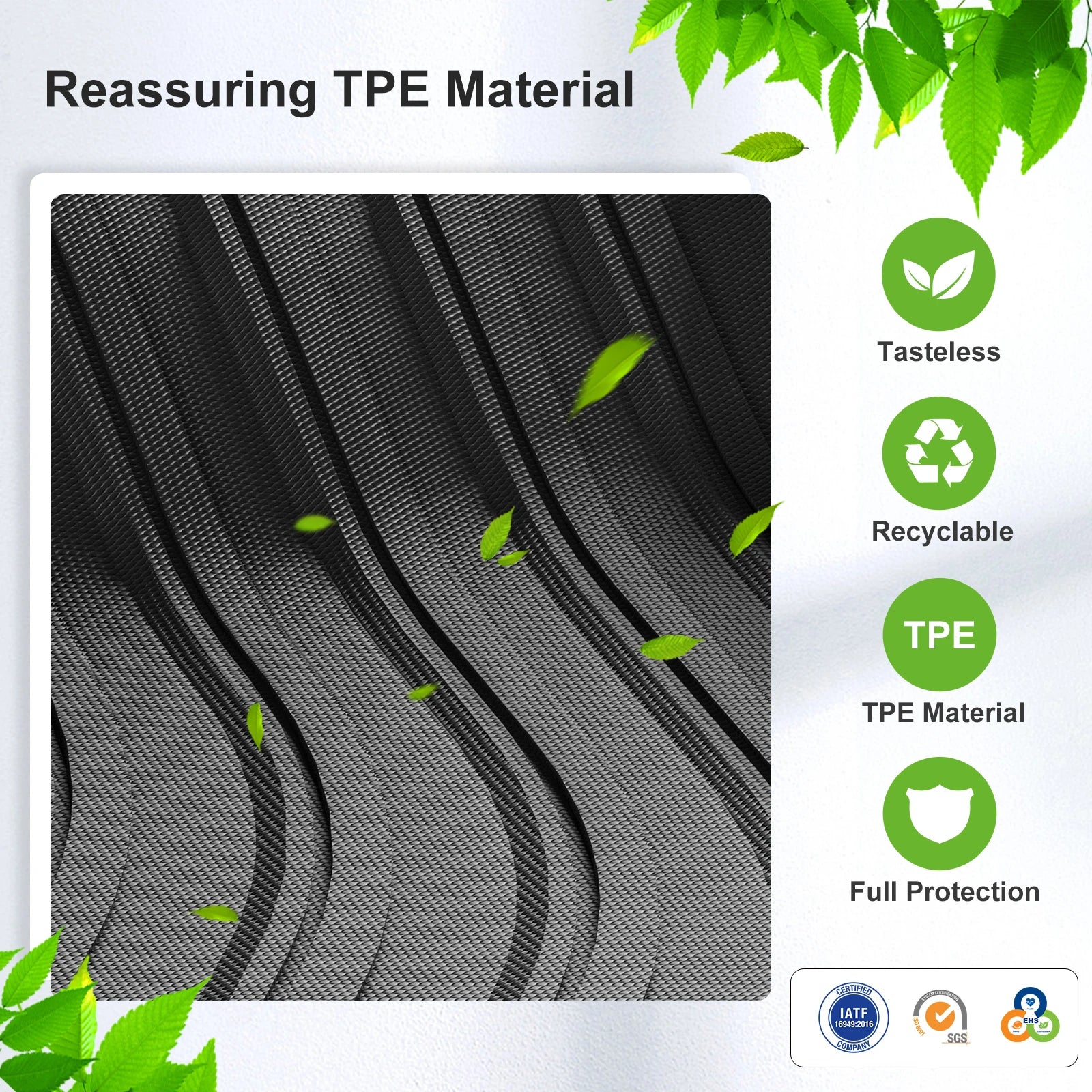 BYD Sealion 7 2024 2025 Right Wheel Drivet Car Floor Mats