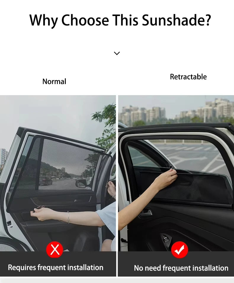 Car Lifting Window Sunshade For BYD M6