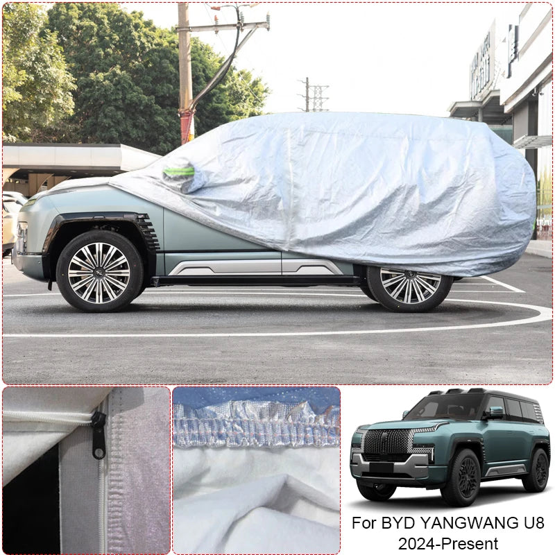 Car Thicken Cover For BYD DENZA B5 B8 B9 D9 N7 N9 SUPER 3 Z9 Z9GT YANGWANG U7 U8 2023-2025