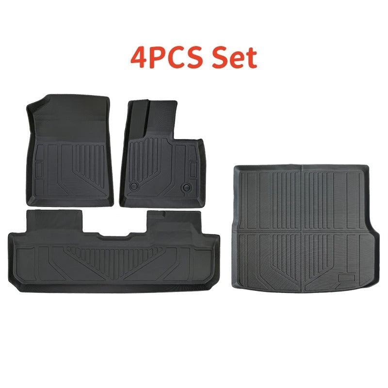RHD BYD Sealion 6 Seal U Song Plus TPE Floor Mats & Trunk Mat