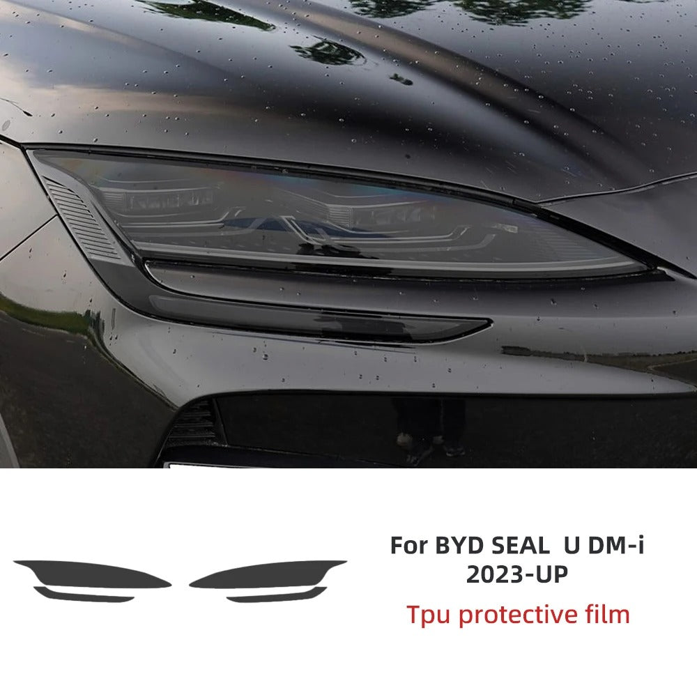 BYD SONG PLUS /SEALION 6 DM-i TPU Headlight Rearview Film B C Pillars Pre-cut Anti-scratch Protection Film
