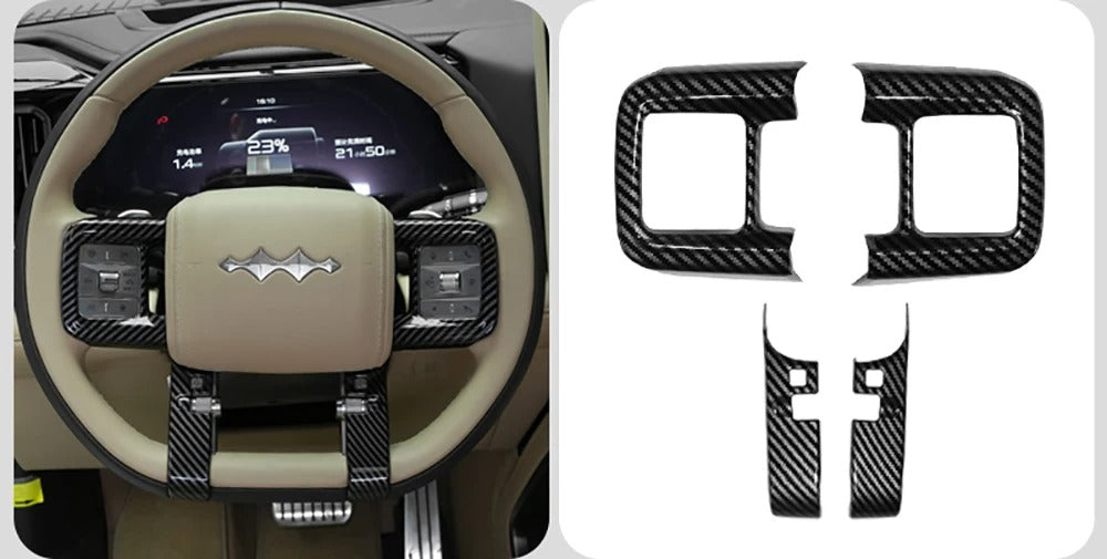 BYD Formula Leopard 8 ABS Carbon Fiber Protective Cover