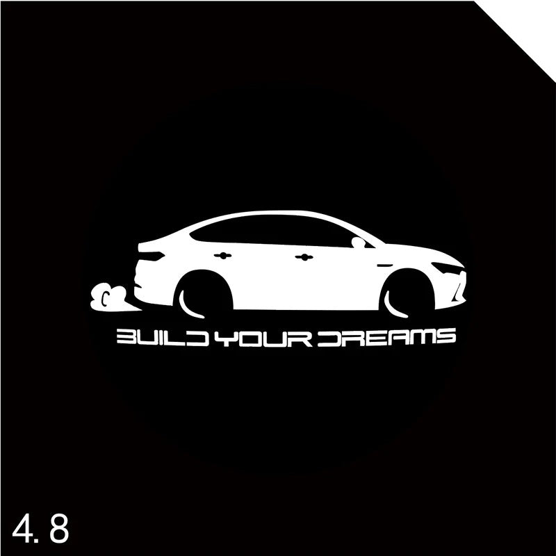 Universal Car Door Lights Welcome Lights Exit Warning Lights for BYD Car