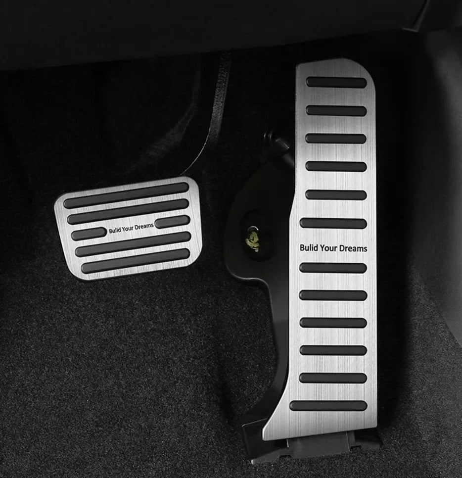 2PCS For BYD Seal Alumium Alloy Car Foot Pedals Pads