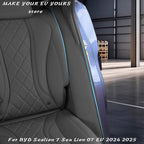 BYD Sealion 7 C-Pillar Leather Anti Kick Protection Sticker