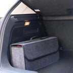1PC Dark Gray Car Felt Storage Box for BYD Car