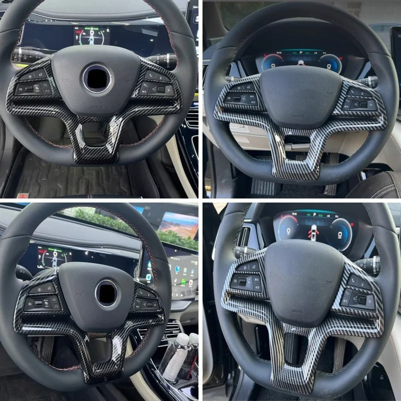 For BYD KING Sealion 6/Seal U Car Steering Wheel Trim Sticker