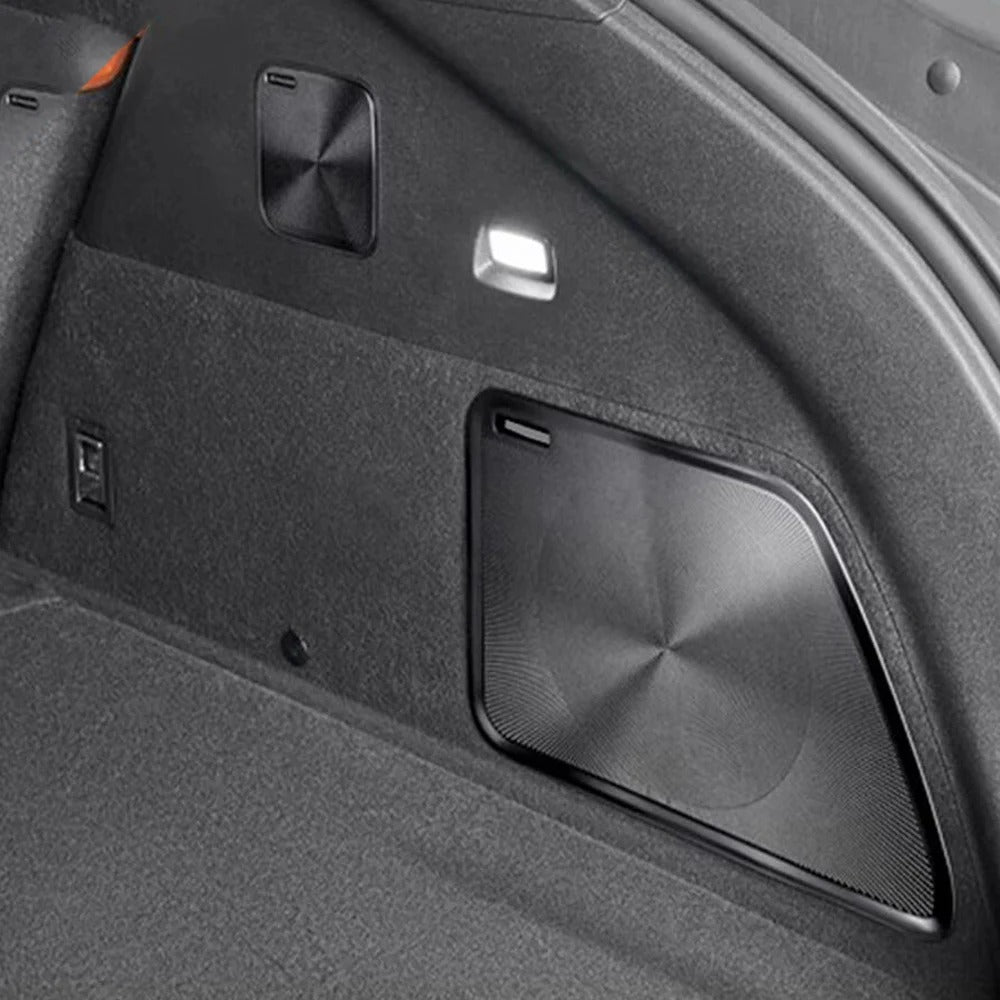 BYD Sealion 7 Stainless Black Car Rear Trunk Speaker Cover