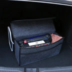 1PC Dark Gray Car Felt Storage Box for BYD Car