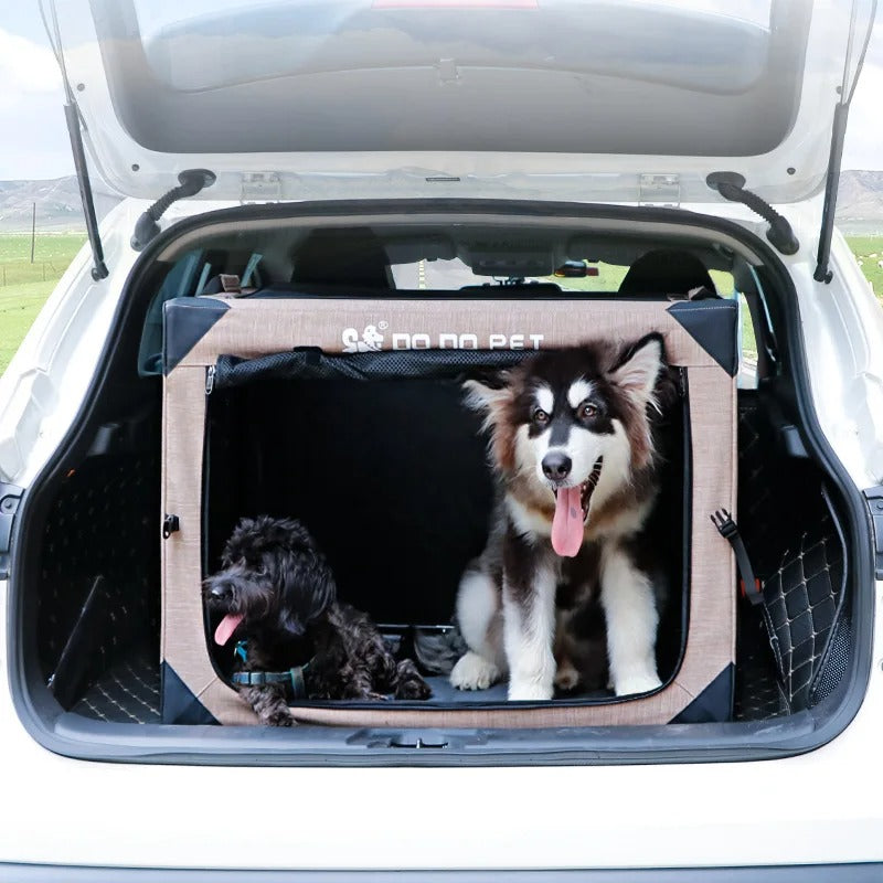 Car Mounted Dog Kennel Multifunctional Dog Cage