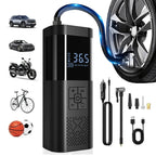 Car Air Pump Cordless Portable Tire Inflator Mini Tyre Inflator 12V