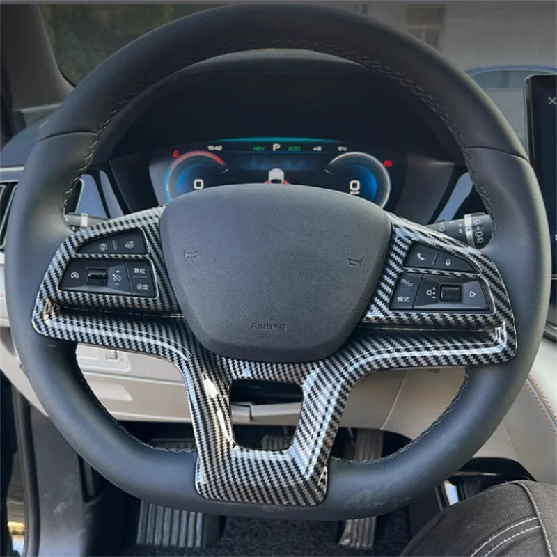 For BYD KING Sealion 6/Seal U Car Steering Wheel Trim Sticker
